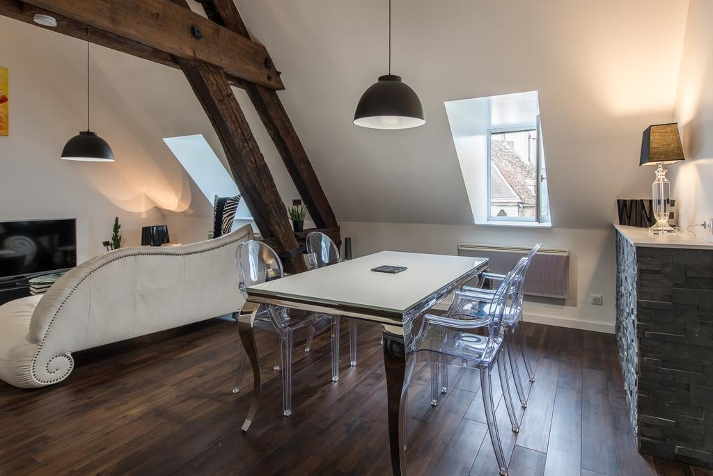 Апартаменты Le Loft De La Rochepot Бон Экстерьер фото